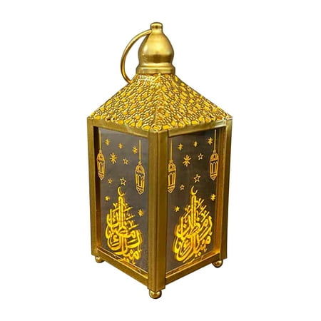 

Night light Ramadan Lantern with LED Decorative Hanging for Home