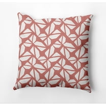 Simply Daisy Kaleidoscope Graffiti Outdoor Pillow, Brown, 18 in x 18 in