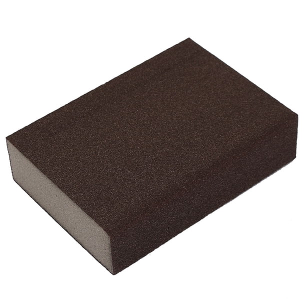 Esponjas de pulido de 100 mm x 70 mm x 25 mm, bloque de lijado de grano 80