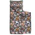thumbnail image 2 of Cute Boxer Dog and Flowers Florals Toddler Nap Mats for Kids Preschool,Sleeping Mat Bag or Kids,Toddler Sleeping Bag,Toddler Nap Mat or Daycare, 2 of 6
