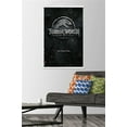 thumbnail image 2 of Jurassic World: Fallen Kingdom - Teaser Logo Wall Poster with Wooden Magnetic Frame, 22.375" x 34", 2 of 3