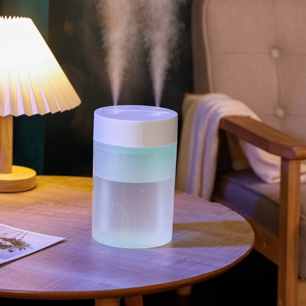 Humidificadores de 1,6 l para dormitorio, habitación grande, hogar, frío y cálido, para plantas, humidificador de escritorio, difusor de aceite, máquina de aromaterapia.