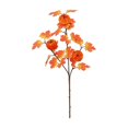 thumbnail image 2 of Dongrere Artificial Fall Branch with Maple Leaf & Pumpkin, Faux Autumn Decorative Stems for Thanksgiving Halloween Mantel Home Table Decor, 23.6 Inch, A, 2 of 6
