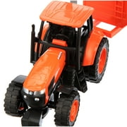 Kubota M5-111 Tractor and Grain Bin Playset
