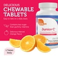 thumbnail image 4 of Zahler Junior C Advanced Chewable Vitamin C for Kids - Immune Support Kids Vitamins in Delicious Orange Flavor - Kosher Kids Vitamin C for Immunity - Vitamin C Chewable Antioxidant - (500 Count), 4 of 6