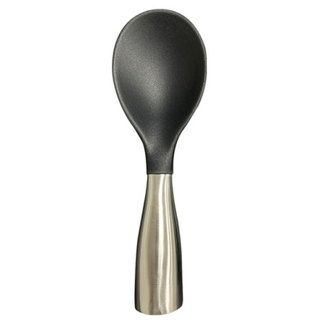 

Rice Spoon Ergonomic Design Heat-resistant Stainless Steel Handle Non-stick Rice Serving Spoon Kitchen Tools
