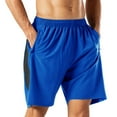 thumbnail image 1 of Men's Casual Sports Quick Dry Workout Running or Gym Training Short with Pockets, 1 of 5
