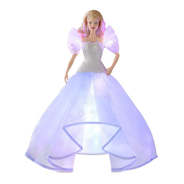 hallmark barbie tree topper