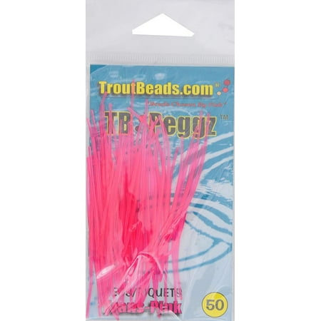 UPC: 0878779006093 | TROUTBEAD FISHING PEGGZ (50) PINK