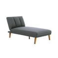 thumbnail image 6 of Newboti Furniture Blue Grey Polyfiber 2pc Sectional Sofa Set Living Room Furniture Solid wood Legs Plush Couch Adjustable Sofa Chaise 04008, 6 of 16
