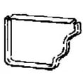 thumbnail image 3 of Amerimax 29205 Gutter End Cap, 5 in L, Galvanized Steel, For: 5 in K-Style Gutter System, 3 of 4