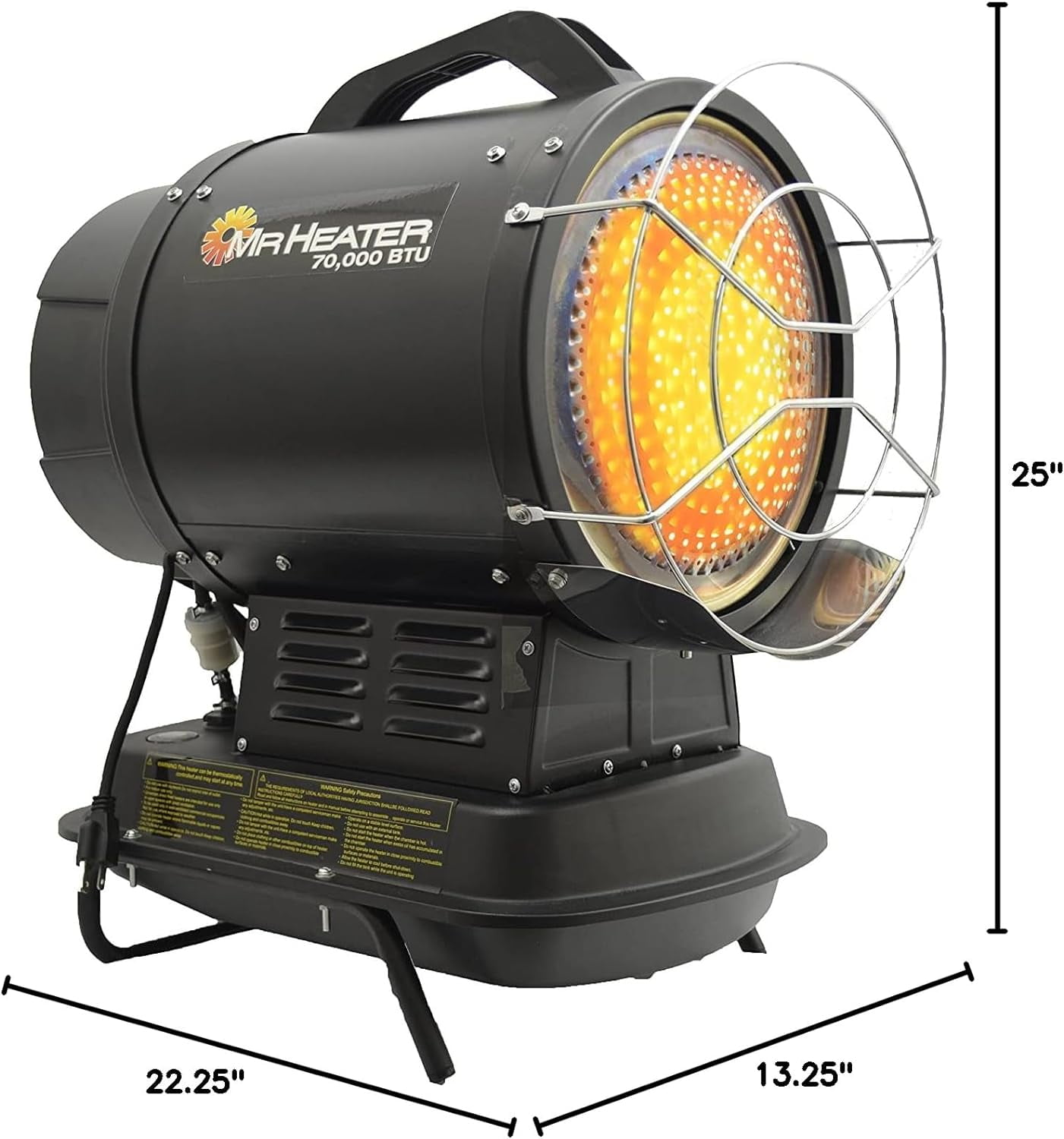 Mr. Heater 70,000 BTU Portable Radiant Kerosene Heater