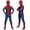 Red, variant on Halloween Costume Superhero Classic Red Blue Spider Suit Brand New Day Hero Full Bodysuit for Halloween Party Role Play Outfit Red S