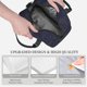 thumbnail image 3 of Disketp Copper-Gold Gloss Outline Navy Dark Blue Lonchera Térmica para Mujer y Hombre, Bolsa de Almuerzo Reutilizable e Impermeable para Trabajo, Viajes y Picnic, 3 of 7