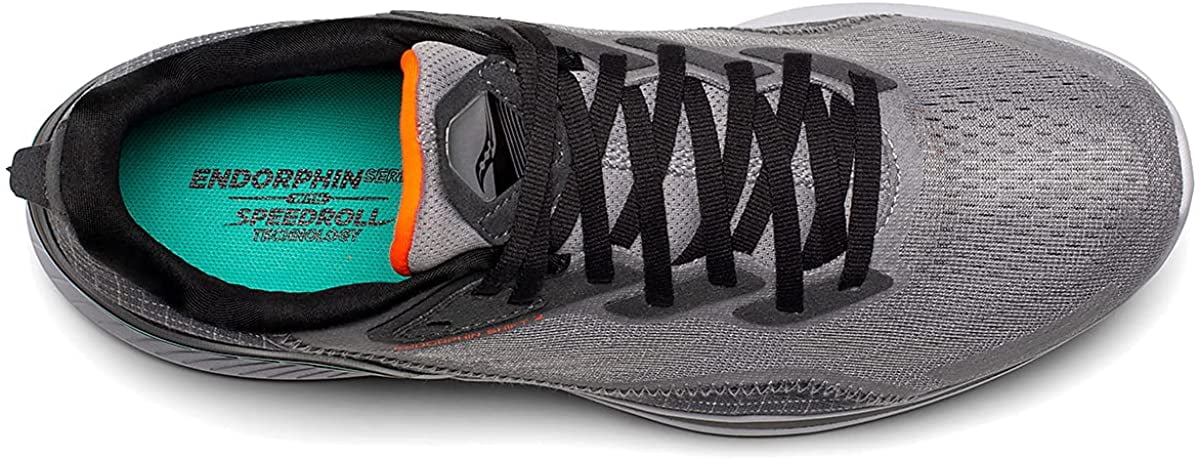 Saucony Mens Endorphin Shift 2 Running Shoe 10 Alloy/Jade  display picture 3