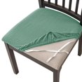 thumbnail image 1 of Funda de silla con correa para silla de ocio, silla de comedor, hotel, hogar, tejido de vellón de maíz elástico, 1 of 5