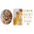 thumbnail image 1 of Bobina para el cabello Soledad Reutilizable Anillos de cabello duradero con cordón metálico, 1 of 10
