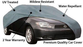 UAA Gray Fitted Indoor Outdoor High Quality Car Cover  for TOYOTA CAMRY