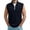 Z82 Navy, variant on Mifsaly Mens Sleeveless Shirts Quarter Zip Tank tops Muscle Fit Ribbed Knit Workout Athletic Vests Gym Training Bodybuilding Performance Activewear Army Green,S