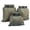 Army Green, variant on 3Pcs suits(1.5L 2.5L 3.5L) Coated silicone fabric pressure waterproof dry bag Storage Pouch