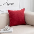 thumbnail image 2 of Large Rustic Red Pillow Covers 24x24 Inch Set of 2 Modern Farmhouse Rustic Decorative Throw Pillow Covers Square Cushion Case for Living Room Home Sofa Couch Decoration, 2 of 8