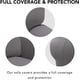 thumbnail image 3 of Funda de sofá superelástica para silla, funda de sofá suave antideslizante de licra, protector de muebles lavable con espuma antideslizante y parte inferior elástica para niños, mascotas Fokelyi LRWJ062-10, 3 of 8