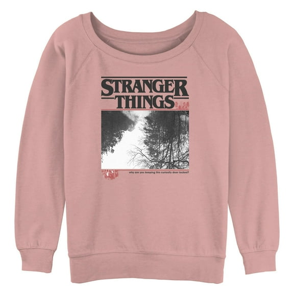 Netflix Junior's Stranger Things Curiosity Door Locked Sweatshirt