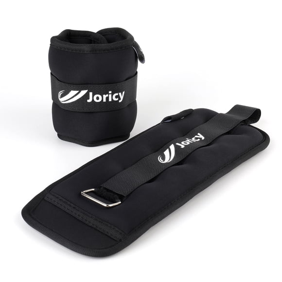 Pesas de tobillo JORICY para mujeres, hombres y niños, de 0,5 a 10 libras cada par