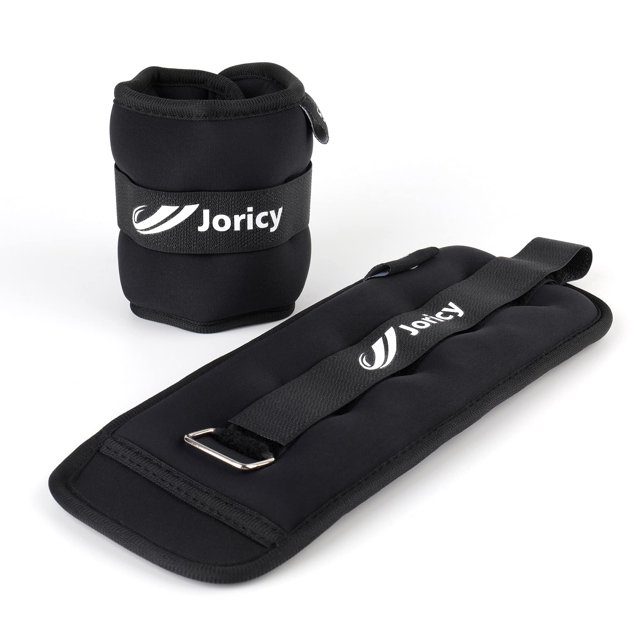 Pesas de tobillo JORICY para mujeres, hombres y niños, de 0,5 a 10 libras cada par