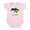 Petal Pink, variant on CafePress - Cool Ukraine Flag Ukrainian Pride Native Body Suit - Baby Light Bodysuit, Size Newborn - 24 Months