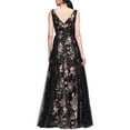 thumbnail image 2 of Theia womens  Toni V Neck Beaded Gown, 12, 2 of 3