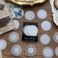 thumbnail image 4 of Pegatinas de encaje de 30 piezas, decoración linda, Collage, diario de chatarra, suministros de álbum de recortes, pegatinas creativas autoadhesivas para manualidades, 4 of 4