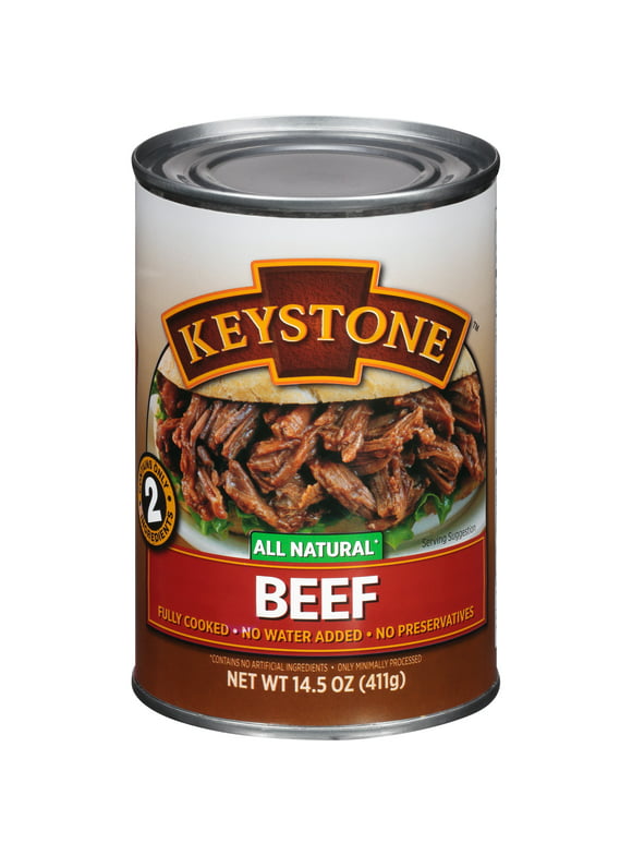 Keystone All Natural Beef, 14.5 oz Can