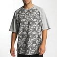 thumbnail image 2 of TEAJOPSUU Men's Casual Print T-Shirt Raglan Style Lightweight & Breathable Quick Dry Short Sleeve For Outdoor Travel & Everyday Casual Wear Gray, 2 of 8