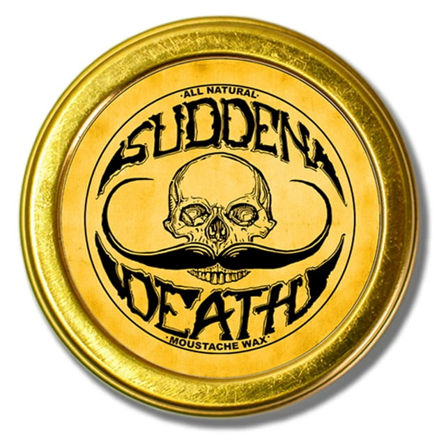 Cera para bigote Sudden Death Strong Hold, 30 ml, para hombre