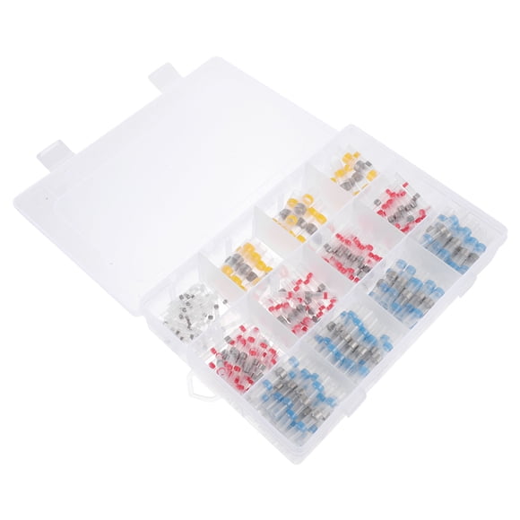 WHAMVOX Wire Splice Connectors 250Pcs Heat Shrink Wire Connectors for Outdoor Projects