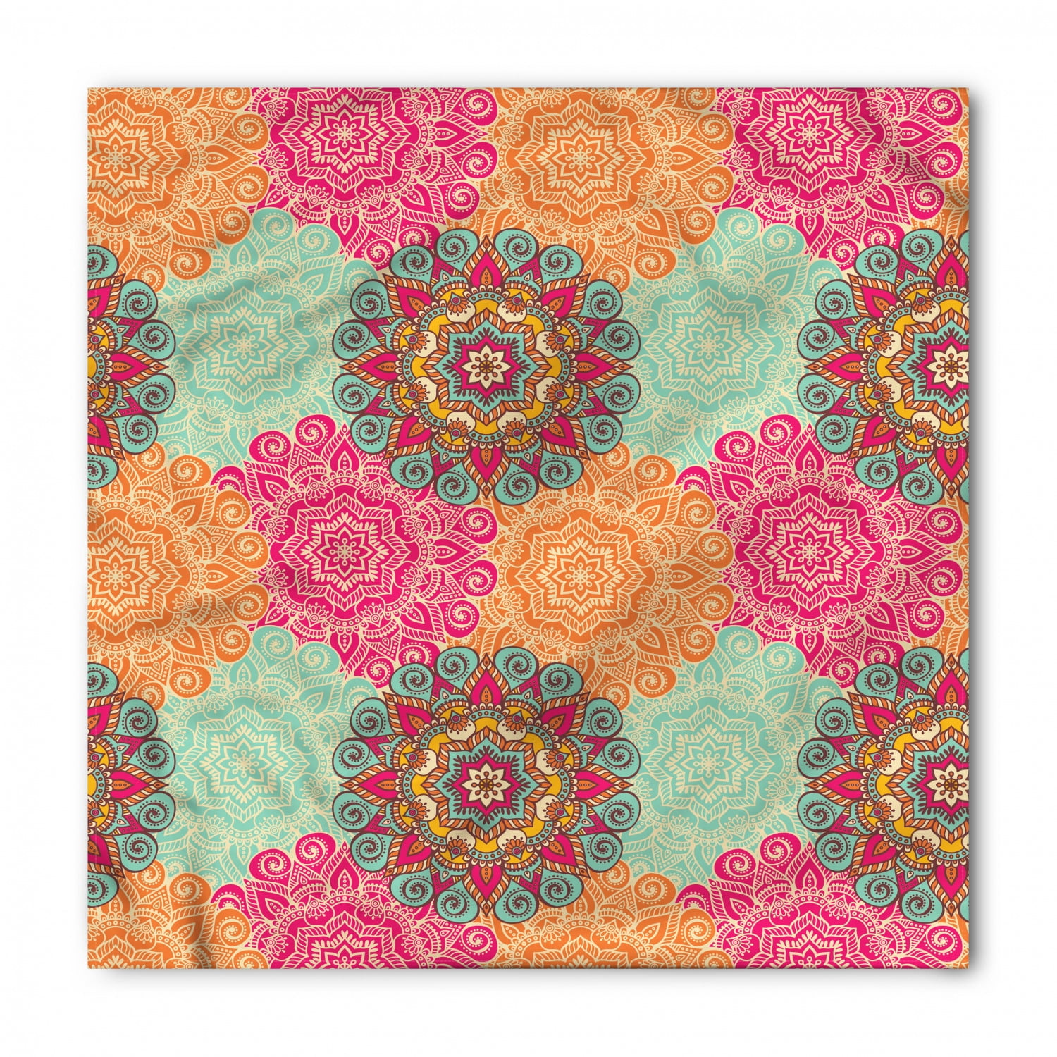 2000´S MANDALA & ANIMAL PRINT BANDANA main image 1
