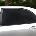 thumbnail image 3 of El par de la ventana del parasol de la ventana lateral trasera del automóvil de 2 pares cubre el protector uv uv xl Sunnimix Cubierta de malla de la ventana trasera del coche, 3 of 8
