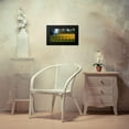 thumbnail image 4 of Crane, Rita 14x9 Black Modern Framed Museum Art Print Titled - Golden Rows IV, 4 of 5