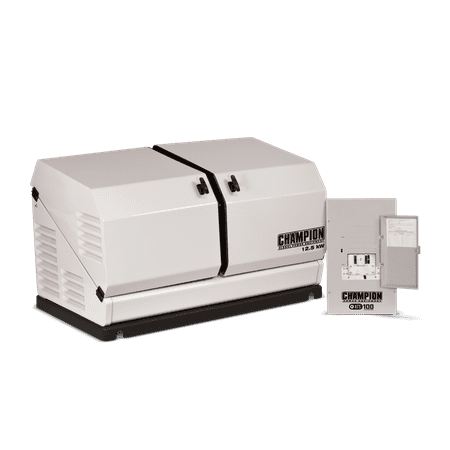 Champion 100176 12.5-kW Home Standby Generator with 100-Amp Indoor-Rated Automatic Transfer
