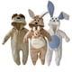 thumbnail image 1 of Set de 3 Mamelucos LeÃ³n, Canguro, Conejo Talla 3 meses Kiss Pijamas para NiÃ±os, 1 of 5