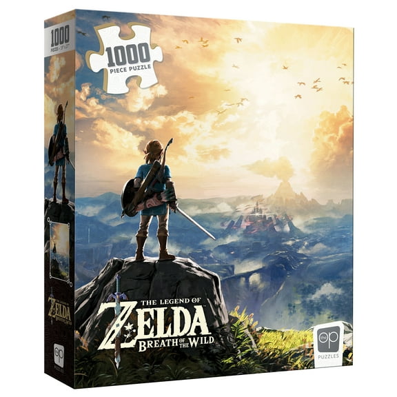 The Legend of Zelda "Breath of the Wild" 1,000 Piece Jigsaw Puzzle, by Usaopoly