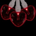 thumbnail image 4 of Northlight 20-Count Red LED Mini Hearts Valentine's Day Lights - 4.75ft, White Wire, 4 of 8