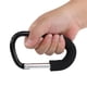 thumbnail image 1 of Clip para cochecito de bebé, cochecito de bebé negro, colgador de bolsa de pañales, gancho para cochecito de bebé, características de vanguardia, 1 of 8