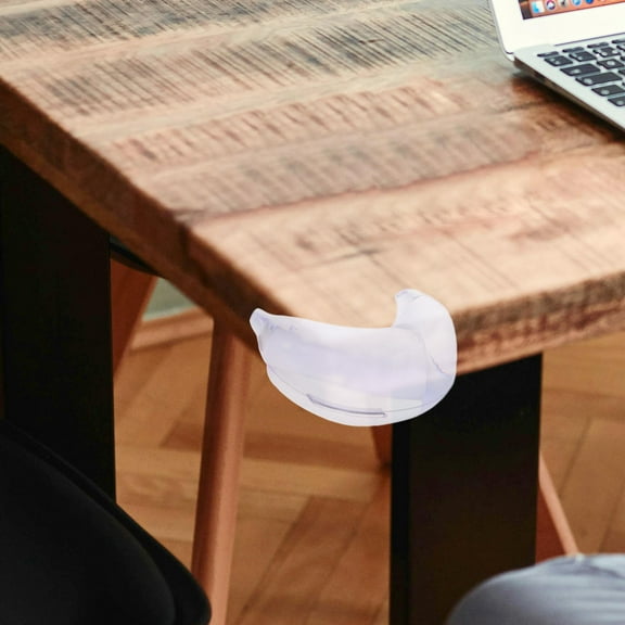 ELAYARD Clear Plastic Corner Protectors for Furniture, Coffee Tables, Cabinets, and Tables