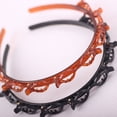 thumbnail image 4 of Qarigey Banda para el cabello Diadema de plástico Mujer Peinado Clip Chica Peluquería Accesorio Joyas, Negro Accesorio para el cabello marrón, 4 of 6