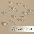 thumbnail image 4 of Outdoor Curtains es Panels for Gazebo Light Blocking Thermal Insulated Grommet Top Back Tab Bottom Weighted with Fixed Rope Biscotti es Width, 4 of 9