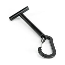 Cortland Fairplay Multi-Use 7 Spool Tippet Holder Fly Fishing Tool, Black