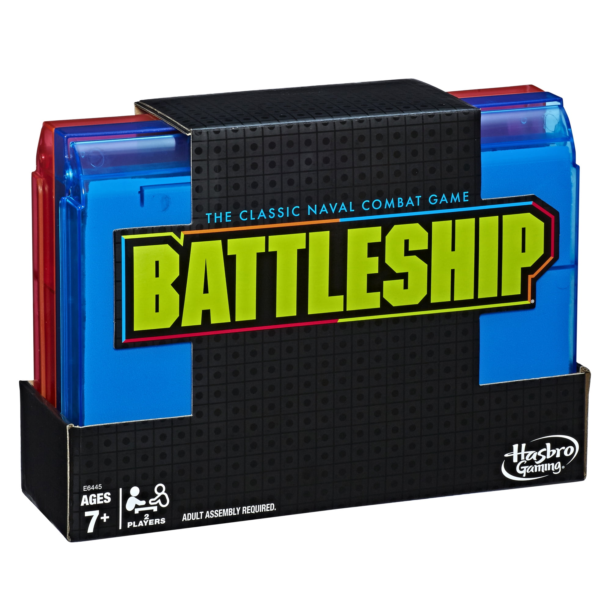 Free Battery ELECTRONIC HANDHELD BOARD GAME TRAVEL MB CLEAR KID TOY BATTLESHIP 