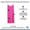 thumbnail image 5 of Elegant Emily  Star Cami Sleeveless Sleep Gown (Women), 5 of 5